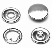 12/ Ligne 3/8″ 4-Part Ring Snap Set