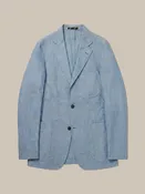 Clarke Linen Chambray Unconstructed Blazer