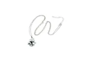 Silver plated Fragrance necklace with Scentable Bead