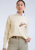 70degrees Salta Light Sweater – Butter / Toffee