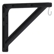 11-inch Wall Bracket for Retractable Photo Backdrop - Black
