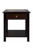 American Trails Nassau End Table with American Walnut Top