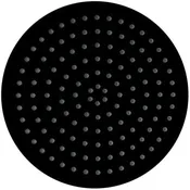 Aquamoon 12" Matte Black Round Stainless Steel Shower Head Modern Shower Head 12 x 0.5