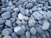 Black Beach Pebbles