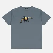 Dime Crashed T-Shirt - Granite
