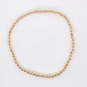 Gold Beaded Bracelet