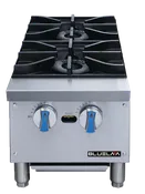 Blue Air BLHP12 Hot Plate, 2-Burner, 12" W, Natural Gas