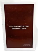 Coach Operating Instructions and Service Guide Booklet Ver. 2007