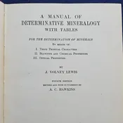 A Manual of Determinative Mineralogy with Tables – 4th Edition