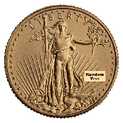 Gold 1/10th oz American Eagle (BU) - Random Year Our Choice