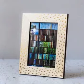 Attico Handmade Marquetry Picture Frame (4x6")