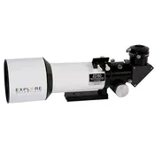 80 ED/APO FCD100 White Tube, 2.5" HEX Focuser FCD100-0806-02 — Southeastern Camera   (919) 890-4484
