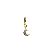 Mini Moon Lock Charm