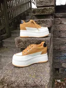 Size 6.5 W VEACAM TAN SNEAKER