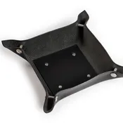 Catch-all Tray // Black Leather