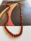 Carnelian Bead Necklace