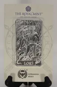 The Royal Mint - Norse Gods LOKI -  10 oz .999 Fine Silver Bar Sealed