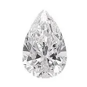 1.04ct F/SI1 Natural-Certified Pear-Cut Diamond
