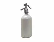 Found French White Seltzer Bottle