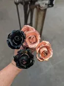 Metal Roses