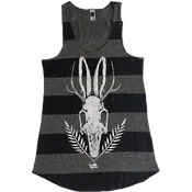 Jackelope Skull Tank | Organic Cotton | Women's