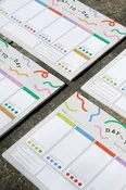 Day-to-Day - Large Weekly Desk Notepad — M.C. Pressure