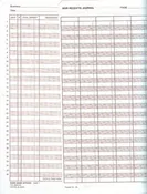 Item 10145  12 INCOME RECEIPT JOURNALS 14'' X 11''