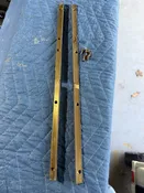 Music Desk Slides Brackets for vintage Wm. Knabe baby grand piano