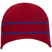 100-630 Acrylic Knit Beanie with Stripes
