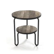 Alberta Round Side Table by Zentique