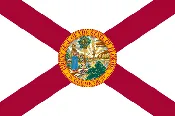 Florida State Flag Vinyl Sticker