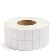 1.5x1 Thermal Transfer Labels - 43,200/Case - 3" Core - 2-Up