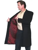 Authentic Frock Coat with Red Dragon Lining