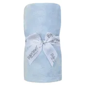 Baby Town Soft Plush Blanket in Blue and Pink