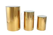 Gold Round Stand