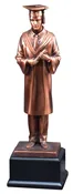 12 inch male graduate sculpture