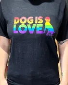 Dog Is Love (Unisex, Short Sleeve)