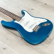 Fibenare Roadmaster FB Special Guitar, Flame Maple Neck, Bognar Electronics Pickup System, Vintage Lake Placid Blue