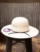 American Hat Co: 8500 2CBLK 4 1/4” Brim (Open Crown)