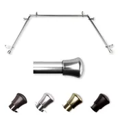 13/16" Single Bay Curtain Rod