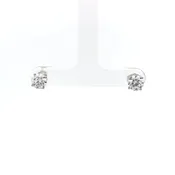1.50 TCW Lab-Grown Diamond Basket Stud Earrings