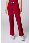 Achieve CK00071 Women's Flared Leg Scrub Pants Red