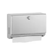 Bobrick B-2621 Surfaced-Paper Towel Dispenser, Stainless Steel