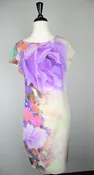 Escada Multi Color Shift Dress