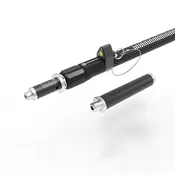 2-Meter Telescopic Collapsible Rod with Titanium Tip & Bubble Level