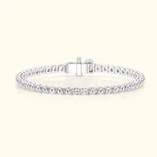 1.00 CTW Lab-Grown Diamond Tennis Bracelet