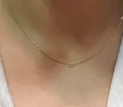 B. Bezel Collection Necklace — Santisi & Bove