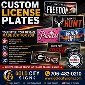Custom License Plates