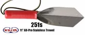 11" Stainless Digging Trowel