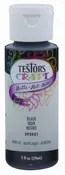 Acrylic Craft Paint, Matte Black, 2-oz.